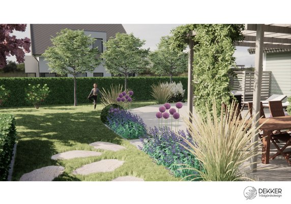 3d stillbild designförslag insynsskydd projekt kustnära nybyggnation