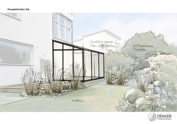 trädgårdsdesign 2d illustrationsplan skalenlig